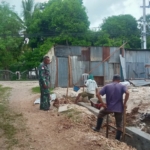 Monitoring Wilayah, Babinsa Pastikan Progres Pembangunan KDKMP Aman dan Lancar