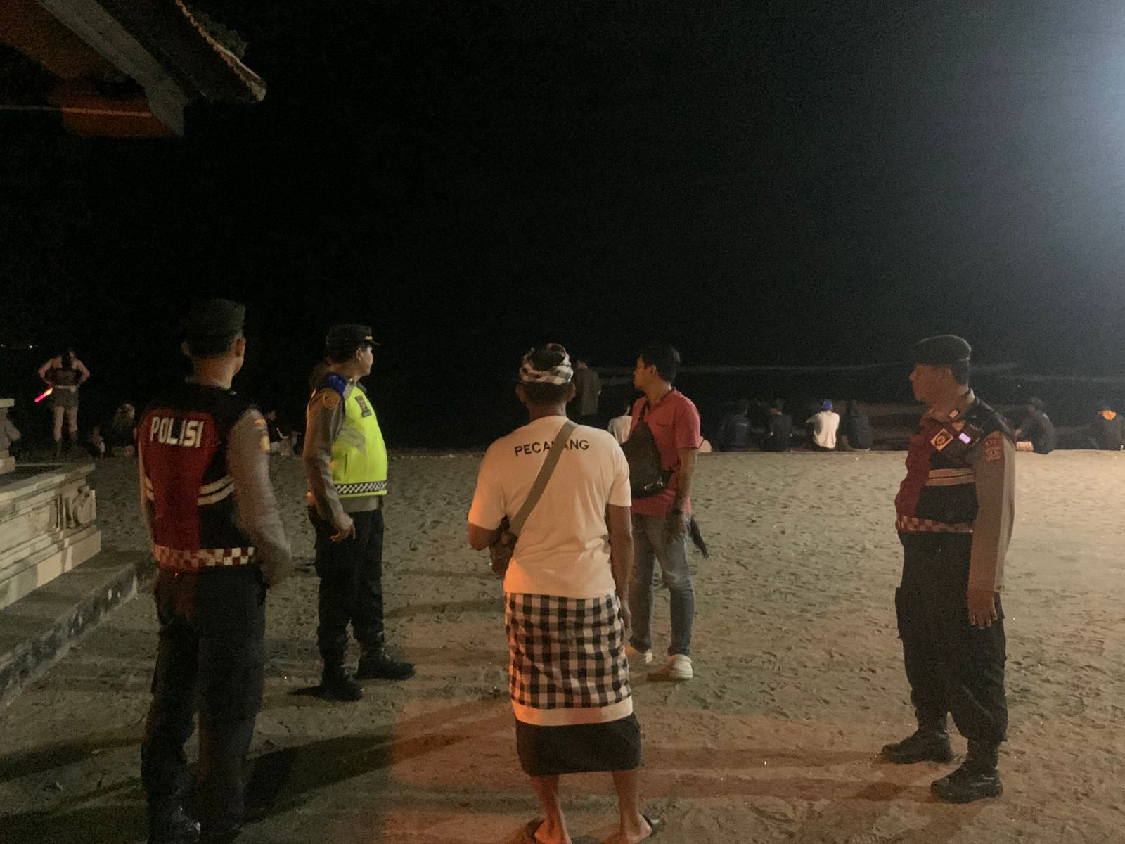 UKL Polsek Kuta Utara Tak Henti Patroli Cegah Kejahatan Susuri Jalur Pariwisata