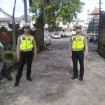 Polres Bandara Ngurah Rai Siagakan Personel Amankan Ibadah Minggu