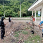 Babinsa Koramil Jajaran Kodim 1628/SB Lakukan Pengawasan Koperasi Merah Putih