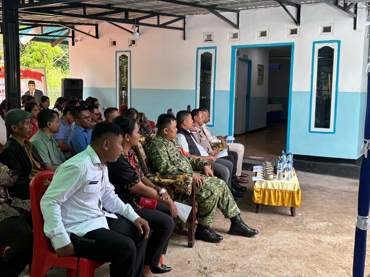 Dapur SPPG Nangatobong Resmi Berjalan, Kodim 1603/Sikka Siap Kawal Program Makanan Bergizi Gratis