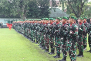 Danramil 1616-02/Ubud Jadi Irup Upacara 17-an Kodim Gianyar, Wujudkan Prajurit Profesional
