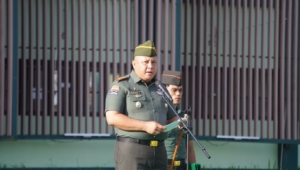 Khidmat! Intip Momen Upacara Bendera Kodim 1630/Mabar di Bawah Komando Letkol Inf Budiman Manurung