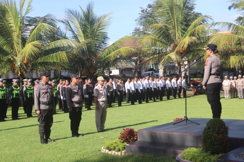 Wakapolres Bangli Pimpin Upacara Hari Kesadaran Nasional, Tekankan Disiplin dan Pengabdian Humanis