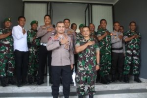 Komitmen Kodim 1608/Bima dan Polres Bima Jaga Situasi Kabtibmas