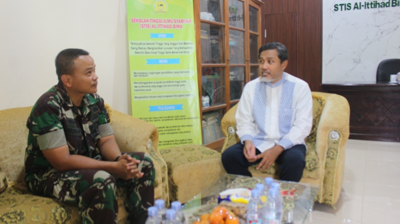 Ketua STIS Apresiasi Kunjungan Dandim 1608/Bima, Mendorong Kerja Sama Berkelanjutan