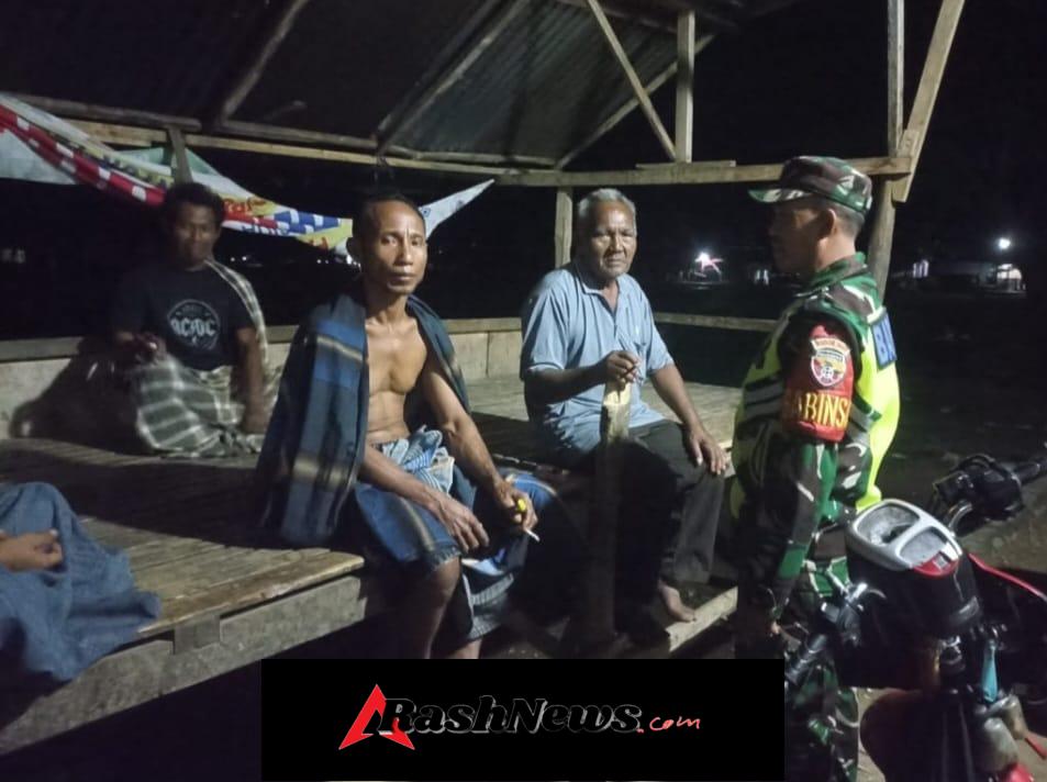 Babinsa Serka Arya Toni Beri Edukasi Warga Parado Soal Waspada Banjir dan Pencegahan DBD