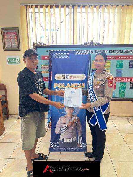 Polres Karangasem Ajak Masyarakat Gunakan Aplikasi SIGNAL untuk Bayar Pajak Kendaraan Secara Online