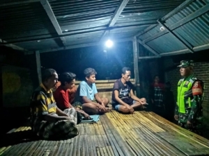 Himbauan Babinsa: Jalin Silaturahmi, Selesaikan Masalah Secara Kekeluargaan