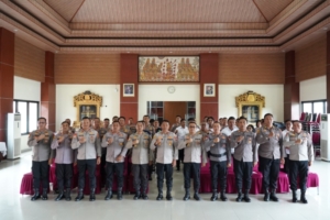Polres Klungkung Terima Sosialisasi Penyusunan Perwabkeu dari Bidkeu Polda Bali.