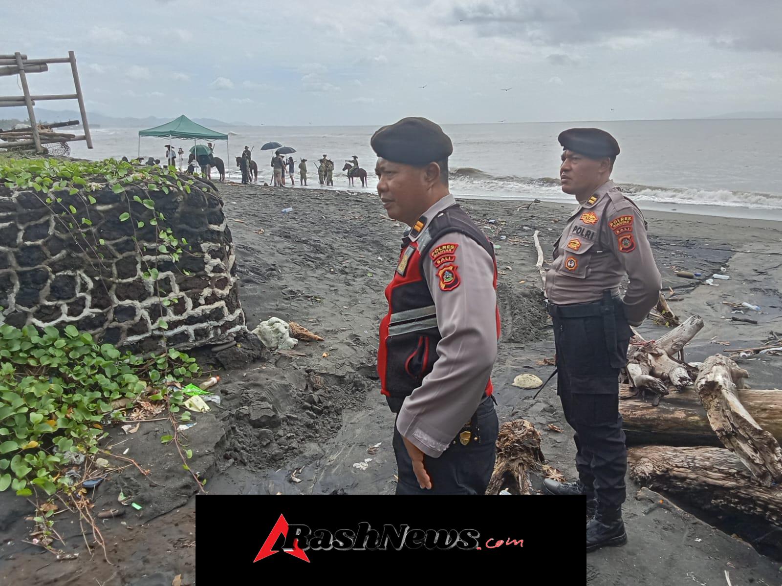 Pengamanan Pembuatan Film Dokumenter Puputan Badung 1906, Polsek Blahbatuh Pastikan Kegiatan Berjalan Aman Dan Kondusif