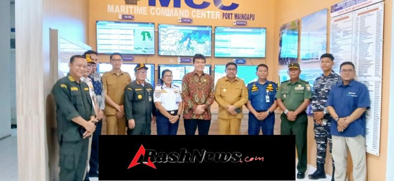 Mewakili Dandim, Kasdim 1601/Sumba Timur Sambut Kunker Kepala Badan Karantina Indonesia