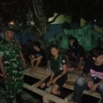 Ronda Malam Babinsa Minimalkan Gangguan Kamtibmas di Wilayah Kempo