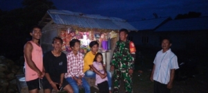 Ronda Malam Jadi Wadah Kebersamaan Babinsa dan Masyarakat