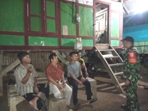 Sinergi Babinsa dan Warga Ciptakan Wilayah Kondusif