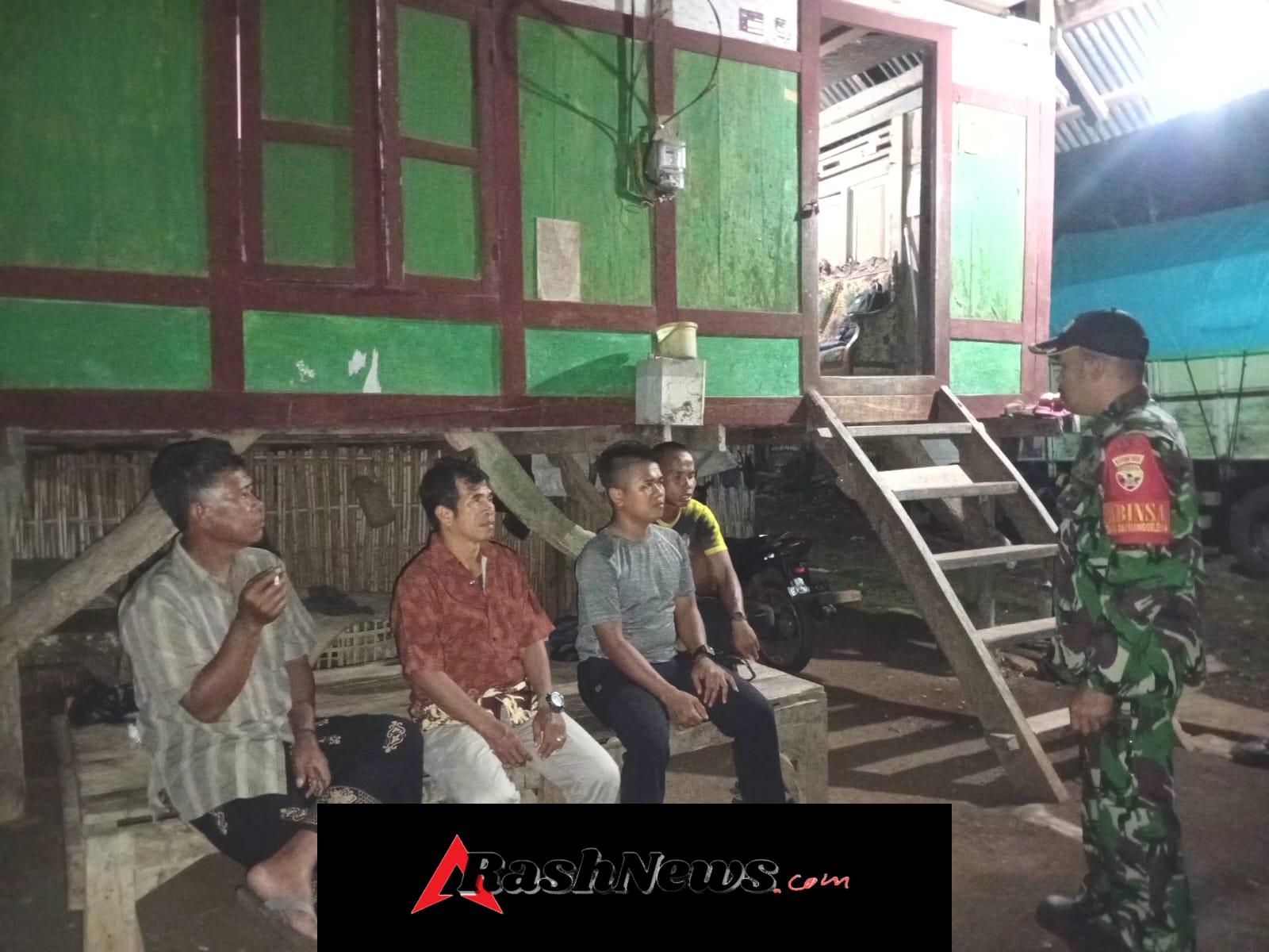 Sinergi Babinsa dan Warga Ciptakan Wilayah Kondusif