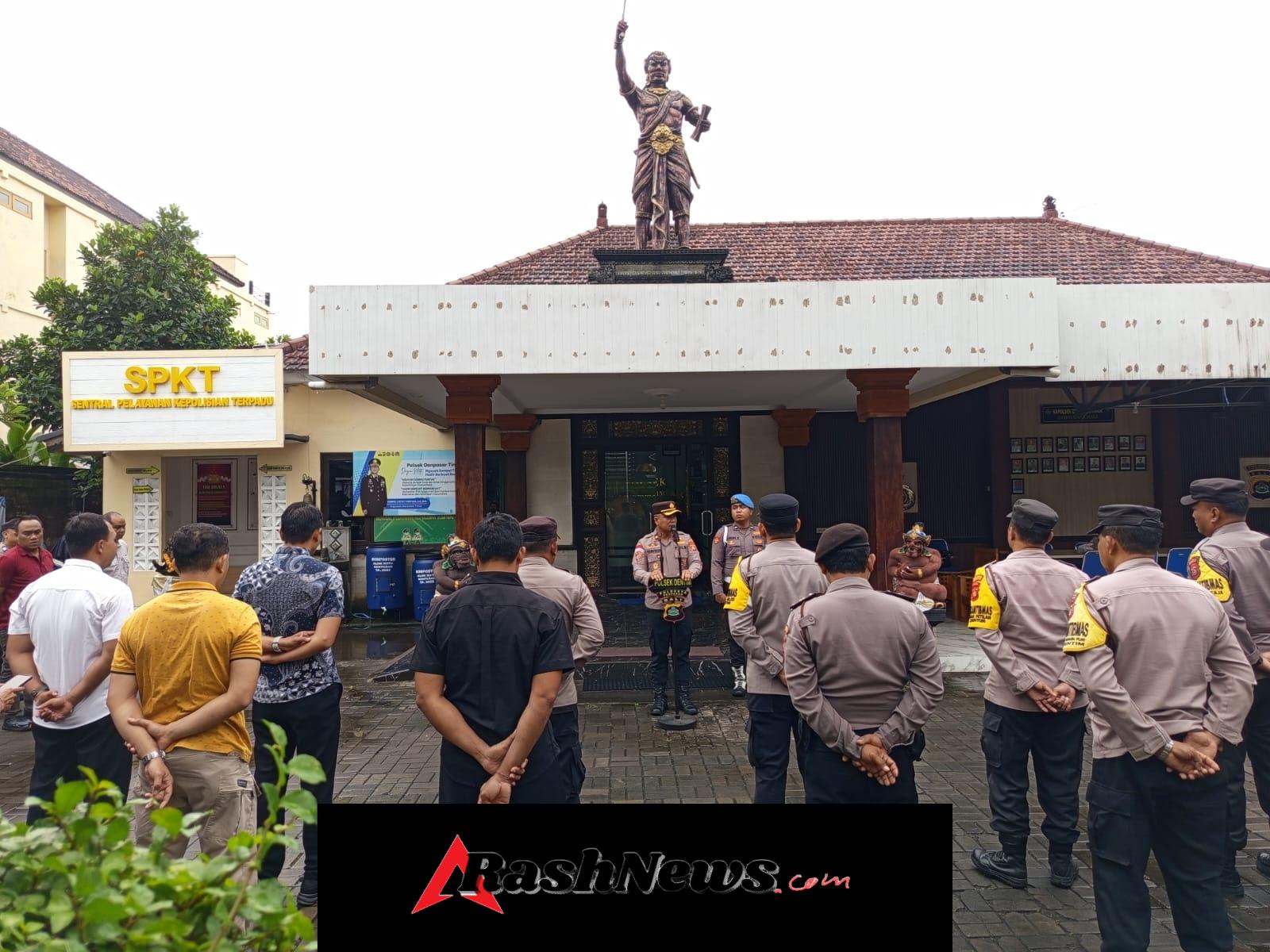 Kapolsek Dentim Ajak Personel Bekerja Ikhlas dan Disiplin dalam Apel Jam Pimpinan