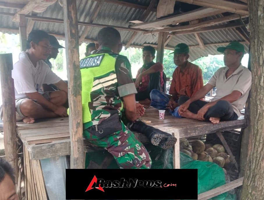 Babinsa Dorong Masyarakat Terapkan Pola Hidup Bersih Agar Terhindar Wabah Penyakit