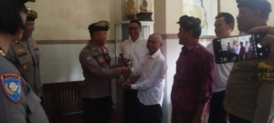Kapolsek Klungkung Laksanakan Safari Kamtibmas di Desa Jumpai.