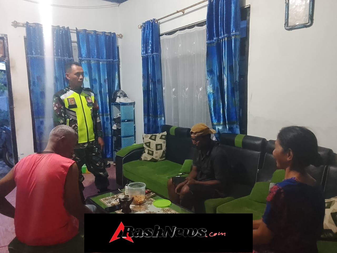 Babinsa Ajak Warga Bima Aktif Jaga Lingkungan dan Hindari Perilaku Merugikan