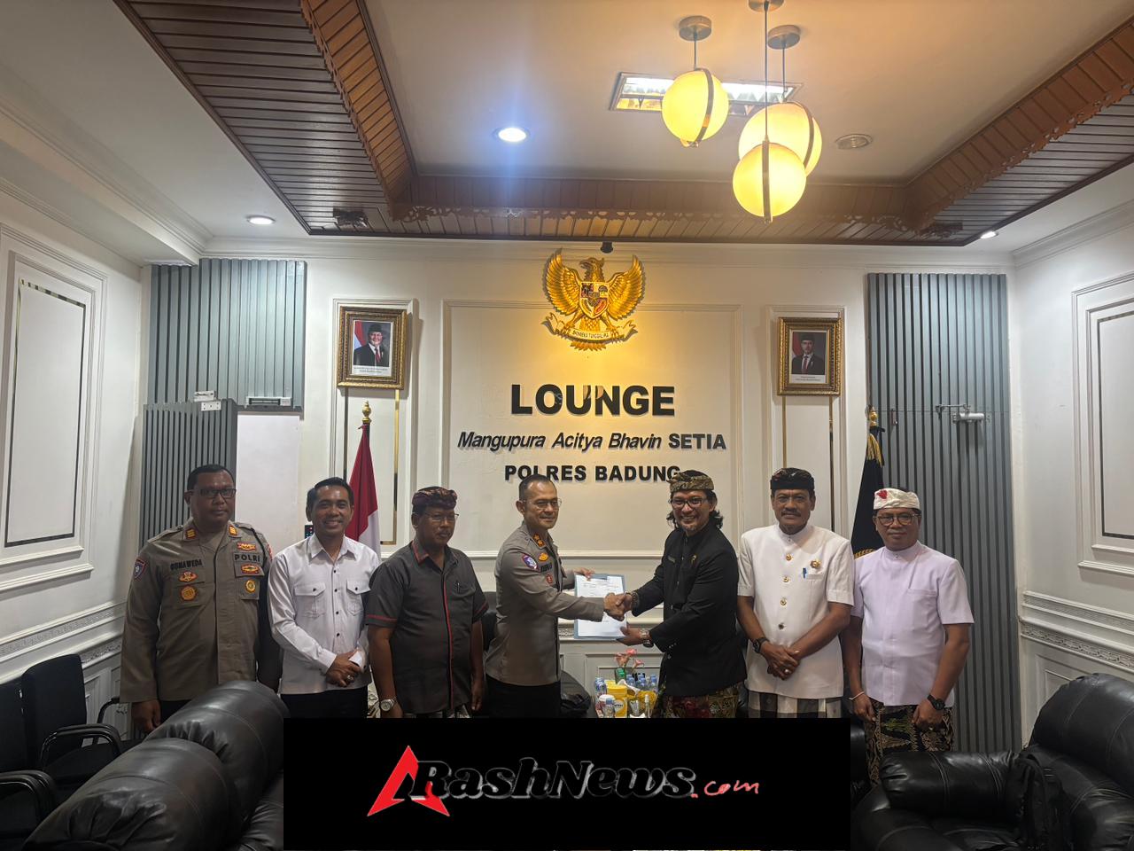 Perkuat Sinergi Kamtibmas, Kapolres AKBP Joseph Edward Purba Sambut Audiensi MDA Kab. Badung