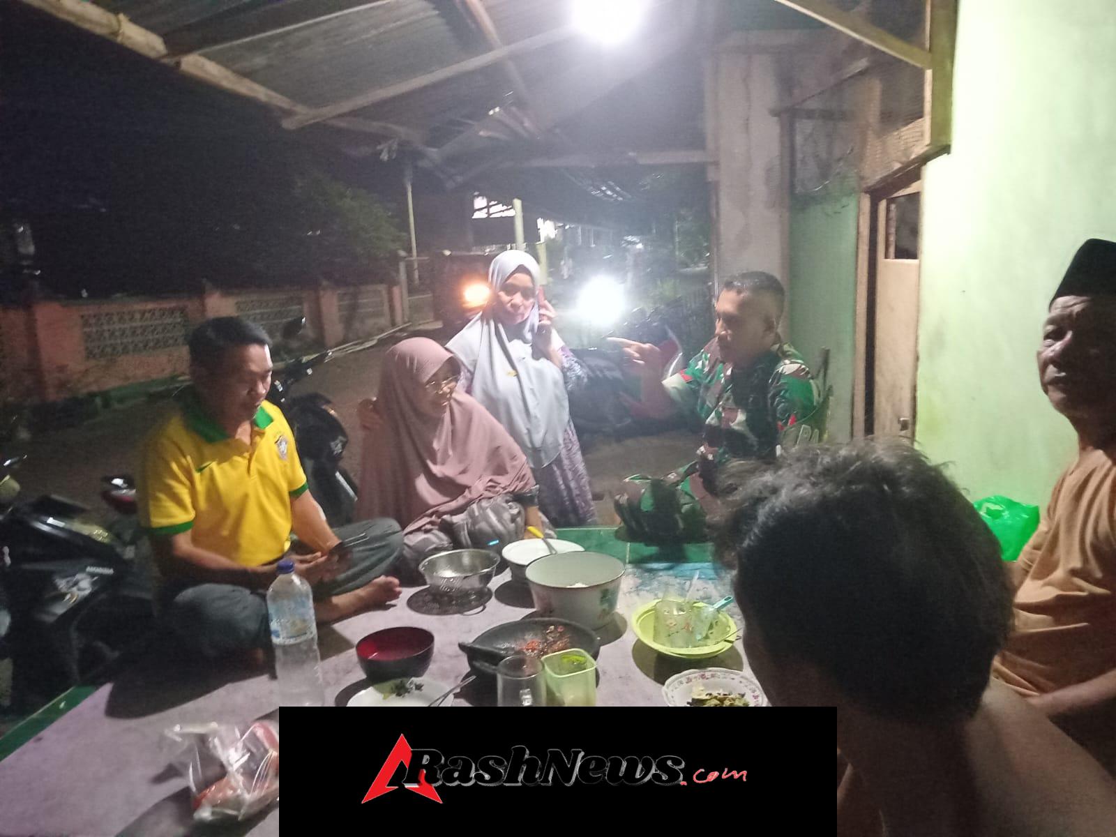 Komitmen Koramil Sekongkang, Babinsa Rutin Patroli Malam demi Keselamatan Warga