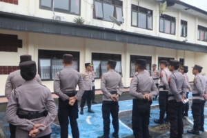 Polres Bangli Gelar Apel Fungsi, Perkuat Evaluasi Kinerja dan Tindak Lanjut Arahan Pimpinan