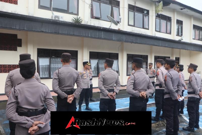 Polres Bangli Gelar Apel Fungsi, Perkuat Evaluasi Kinerja dan Tindak Lanjut Arahan Pimpinan