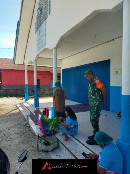 Program MBG di Kecamatan Lobalain Berjalan Aman dengan Pendampingan Babinsa