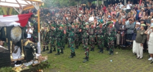 TNI Beri Penghormatan Terakhir kepada Veteran Pejuang RI di Buleleng
