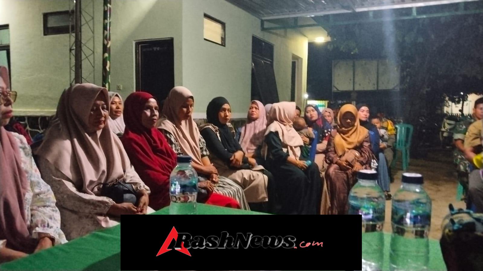 Doa Bersama Menutup Rangkaian Acara Isra Mi’raj di Koramil 1608-07/Monta