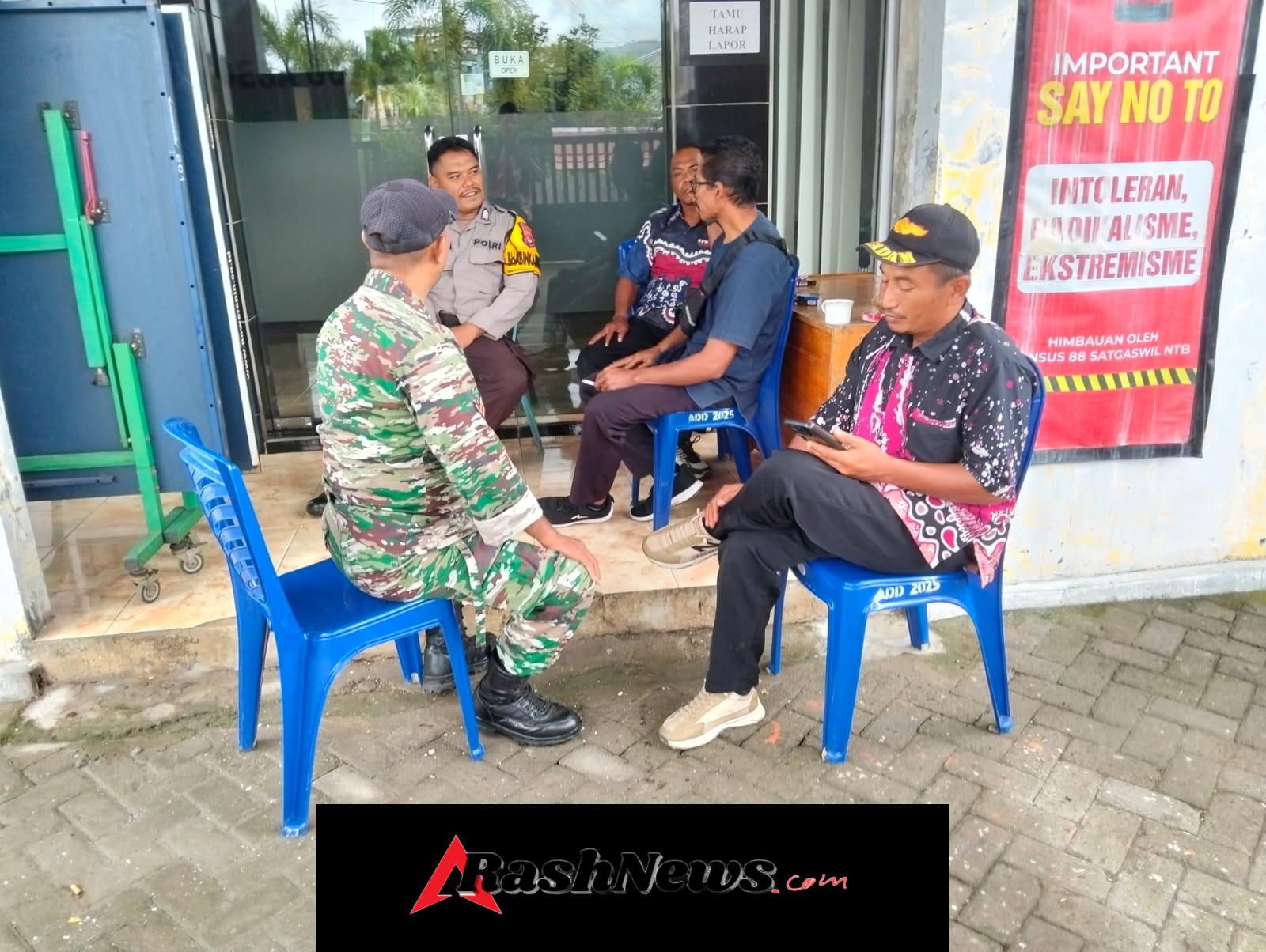 Perkuat Kamtibmas, Babinsa Goa Gelar Komunikasi Sosial di Desa Binaan