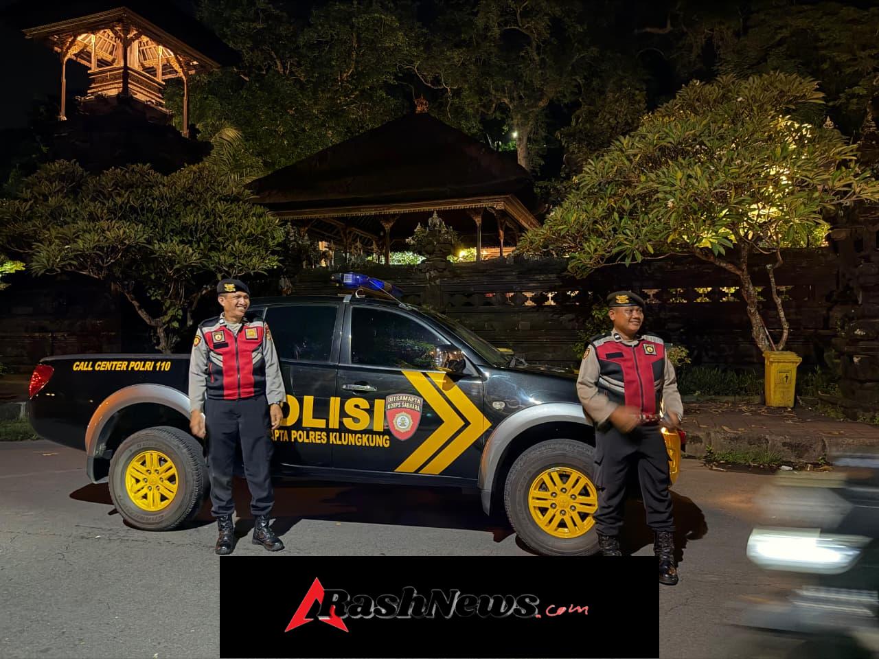 Polres Klungkung Tingkatkan Patroli Malam, Pastikan Keamanan Warga Tetap Terjaga