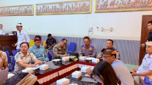 Polres Klungkung Ikuti Final Briefing Pengamanan “Klungkung Run 2026”