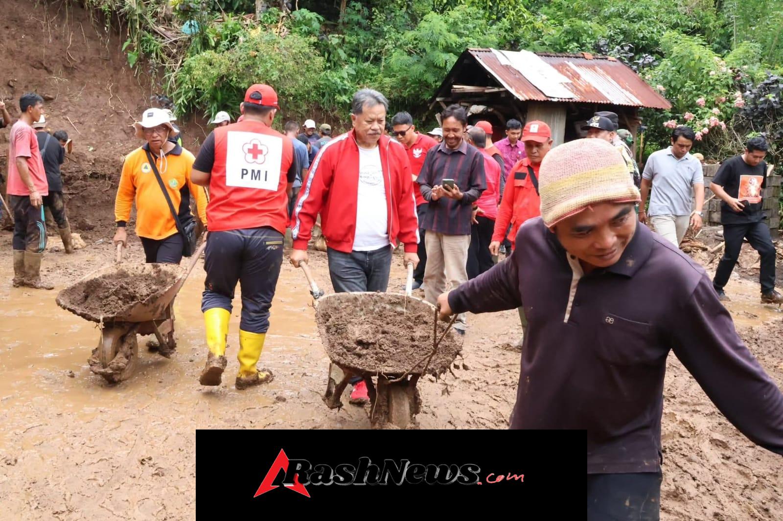 Pemkab Tabanan Turun Langsung Tangani Dampak Bencana Alam di Pujungan, Pupuan