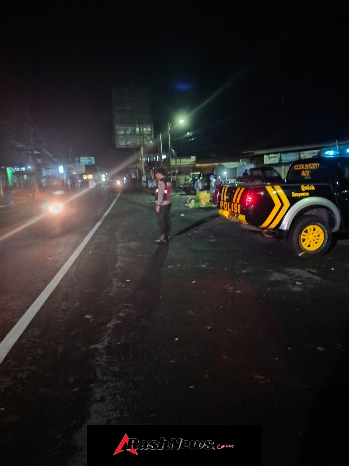 Patroli Mobiling Malam Hari, Polsek Baturiti Jaga Kondusivitas Wilayah
