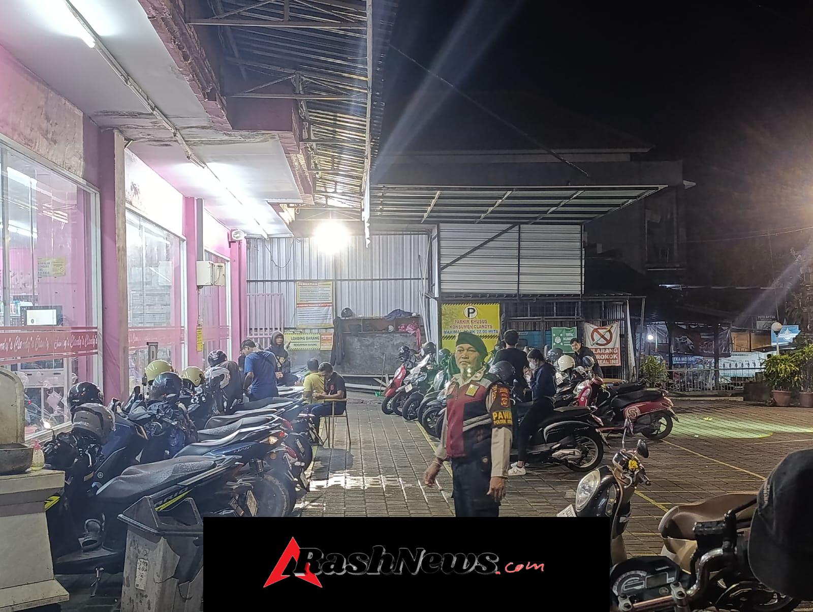 Patroli Harkamtibmas Samapta Polsek Mengwi Sasar Tempat Keramaian