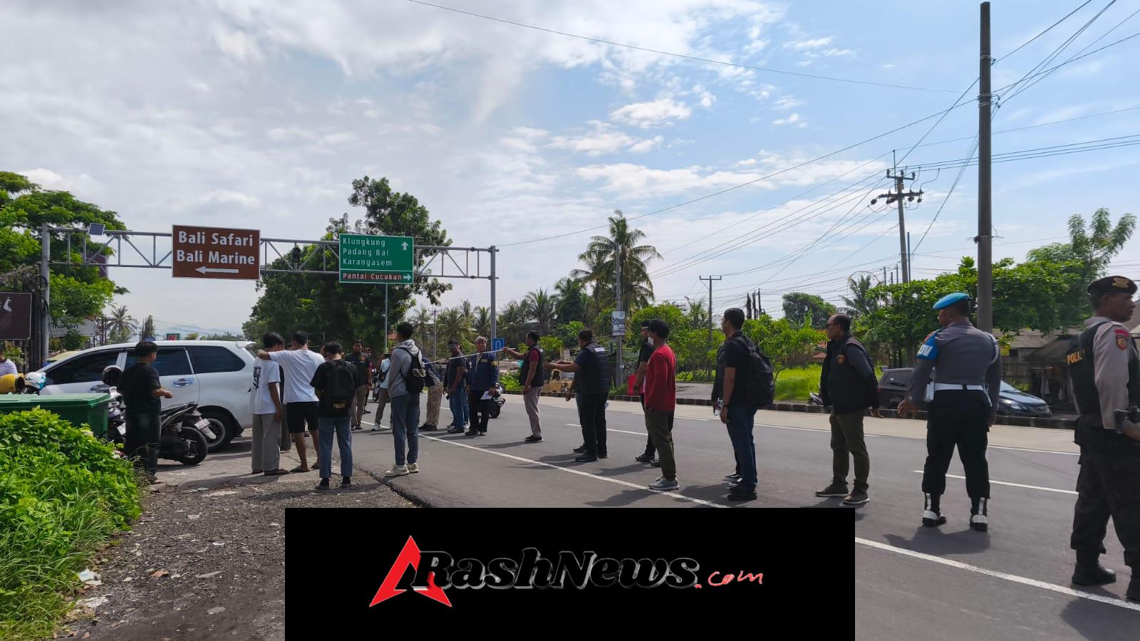 Reskrim Polsek Blahbatuh Gelar Rekonstruksi Perkara Penganiayaan