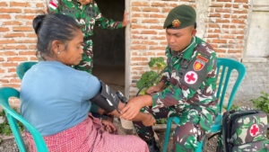 Yonarmed 12 Kostrad Dekatkan Layanan Kesehatan bagi Masyarakat Perbatasan Belu