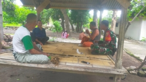 Serda Muhammad Hapipi Imbau Warga Madayin Waspada Banjir, Longsor, dan Penyakit Musiman