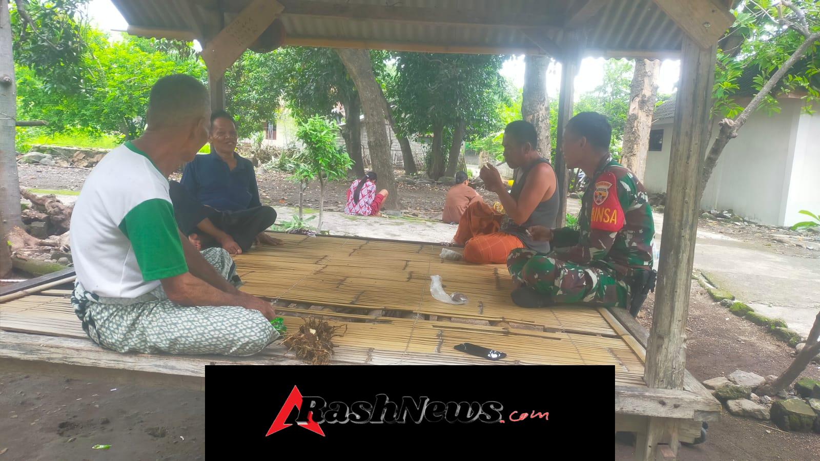 Serda Muhammad Hapipi Imbau Warga Madayin Waspada Banjir, Longsor, dan Penyakit Musiman