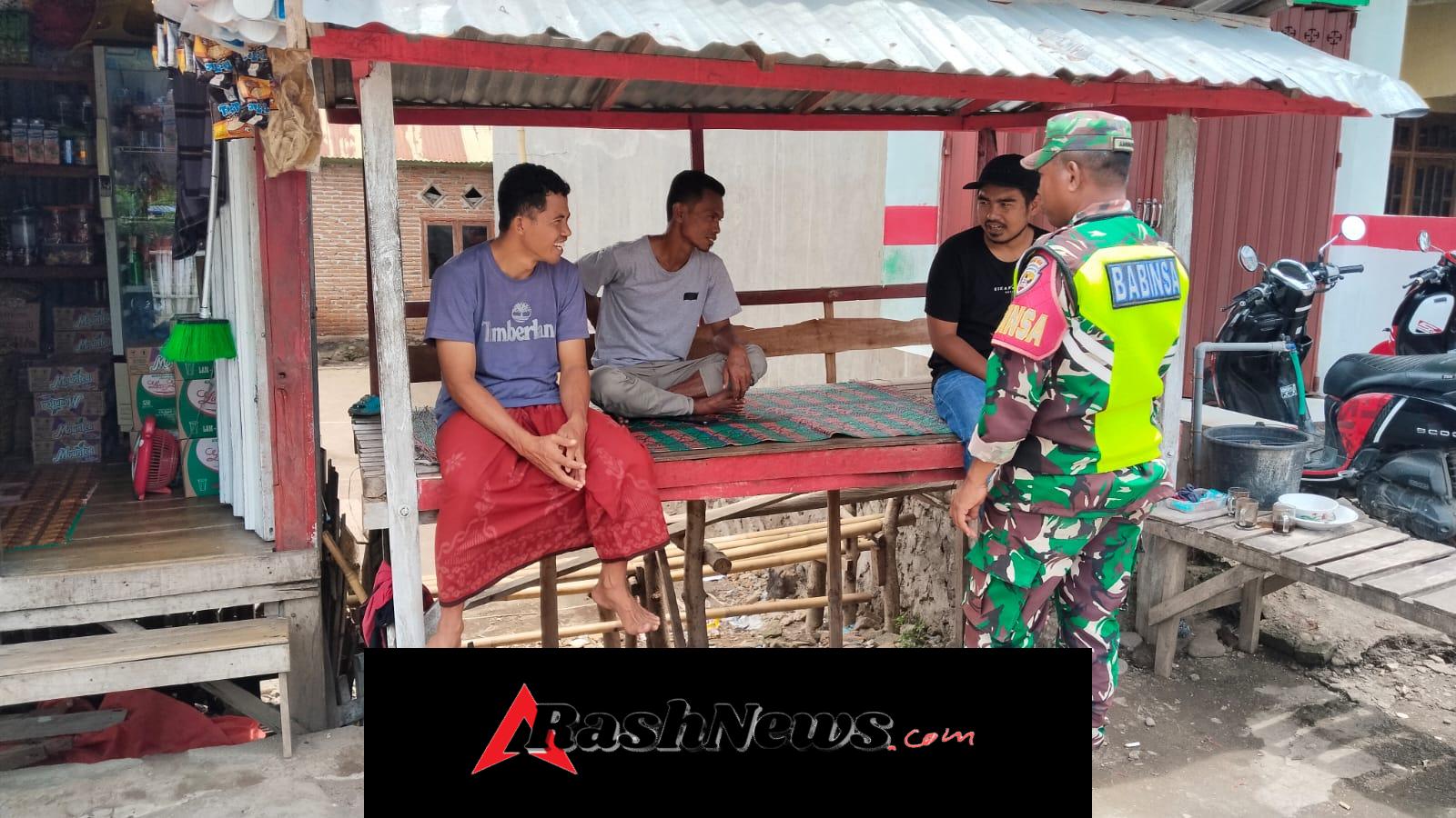 Peran Aktif Warga dan Babinsa dalam Menjaga Ketertiban di Desa Tonda