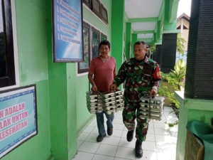 Sinergi Babinsa dan Masyarakat Kota Bima Wujudkan Kesehatan dan Ketahanan Gizi