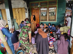 Pembagian Makan Bergizi Gratis di Donggo Berlangsung Aman dan Tertib