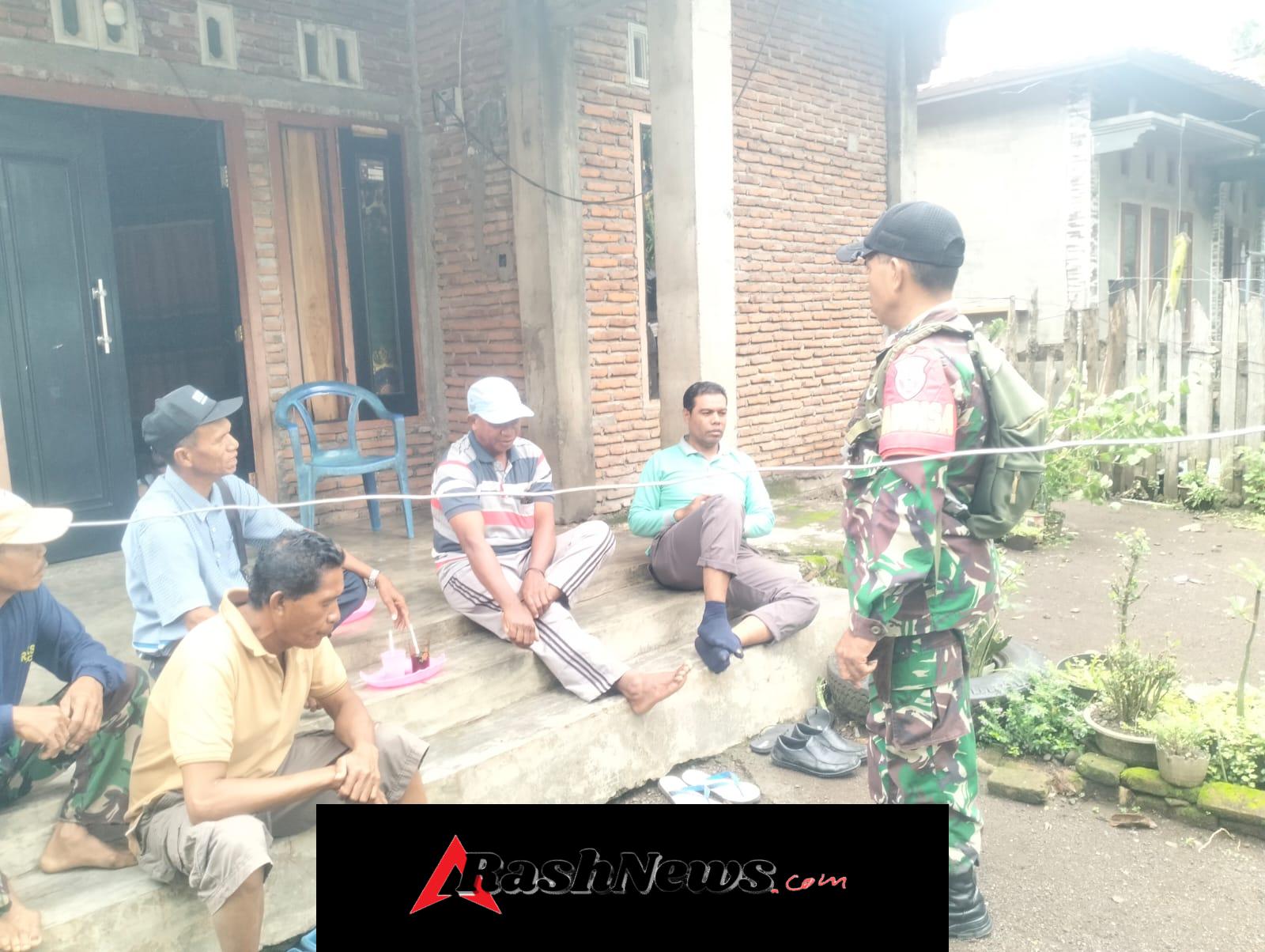 Melalui Komsos, Babinsa Dompu Himbau Orang Tua Awasi Pergaulan Anak