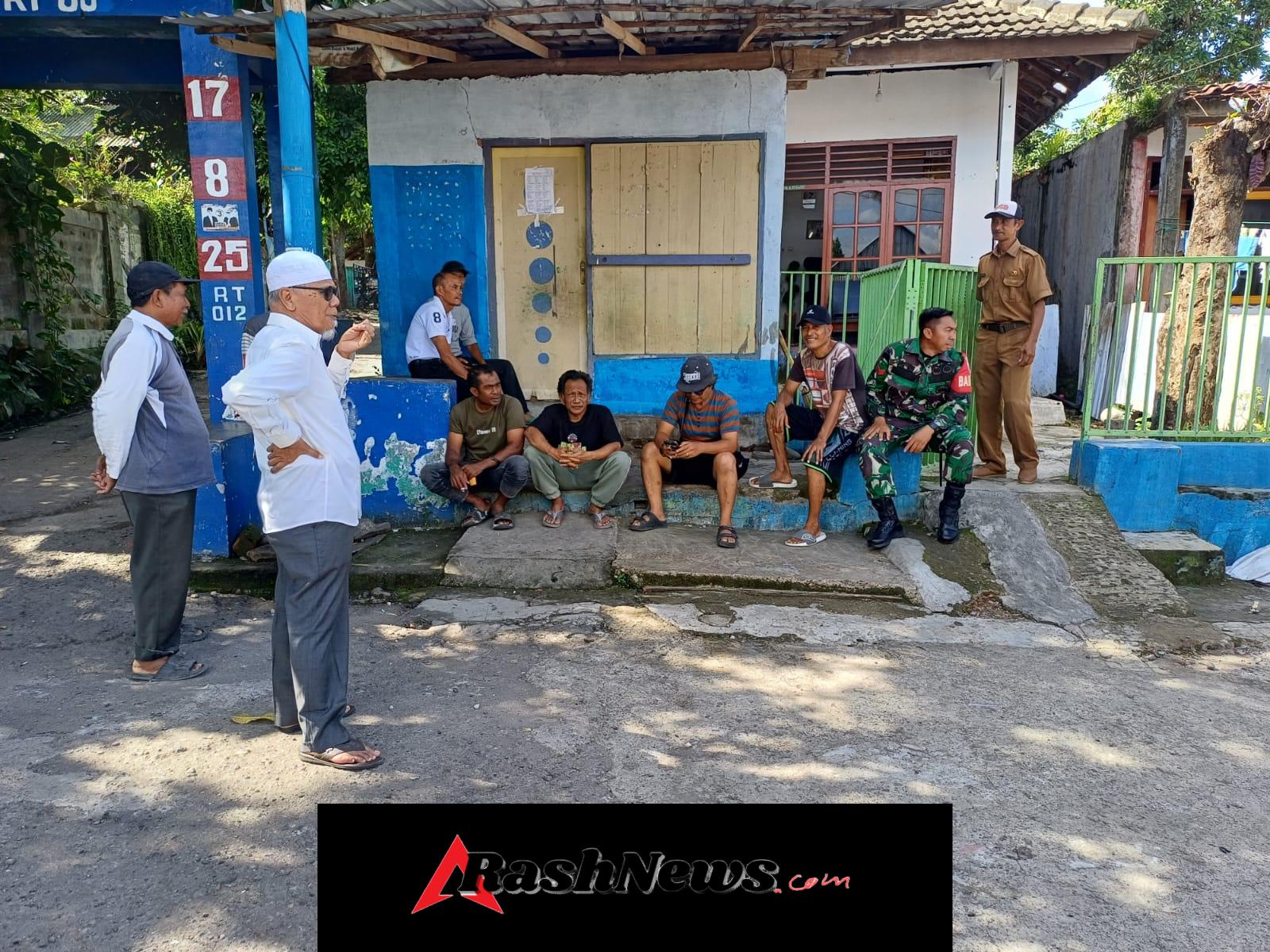 Babinsa Potu Edukasi Warga Pentingnya Kebersamaan dan Koordinasi Lingkungan