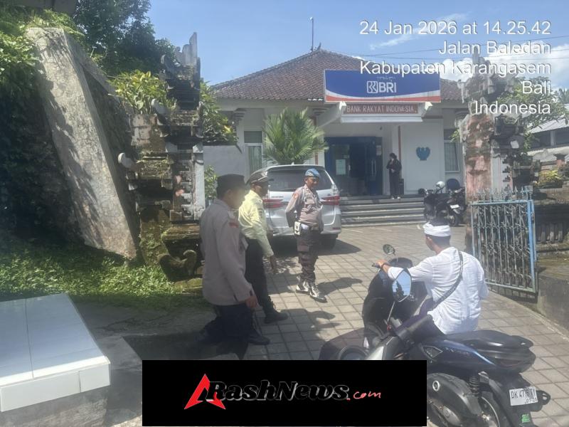 Polsek Selat Gelar Patroli untuk Jaga Keamanan Wilayah
