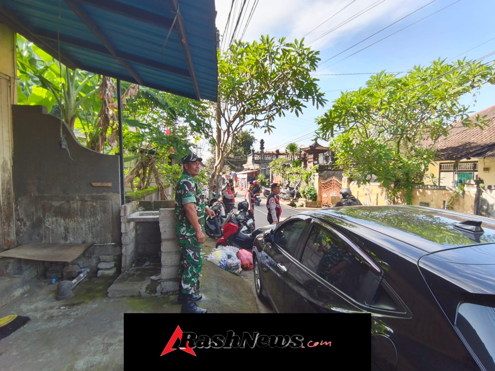 Babinsa Koramil Blahbatuh Hadir Amankan MUSRAN PDI Perjuangan Kabupaten Gianyar