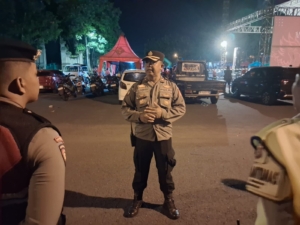 Kompol Rai Darmayasa Pimpin Pengamanan Garuda Run 5K di Lapangan Umum Desa Mengwi