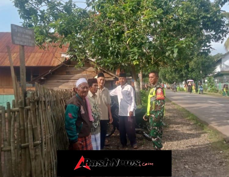 Edukasi Gotong Royong dan Musyawarah Jadi Fokus Komsos Babinsa Desa Parado Rato